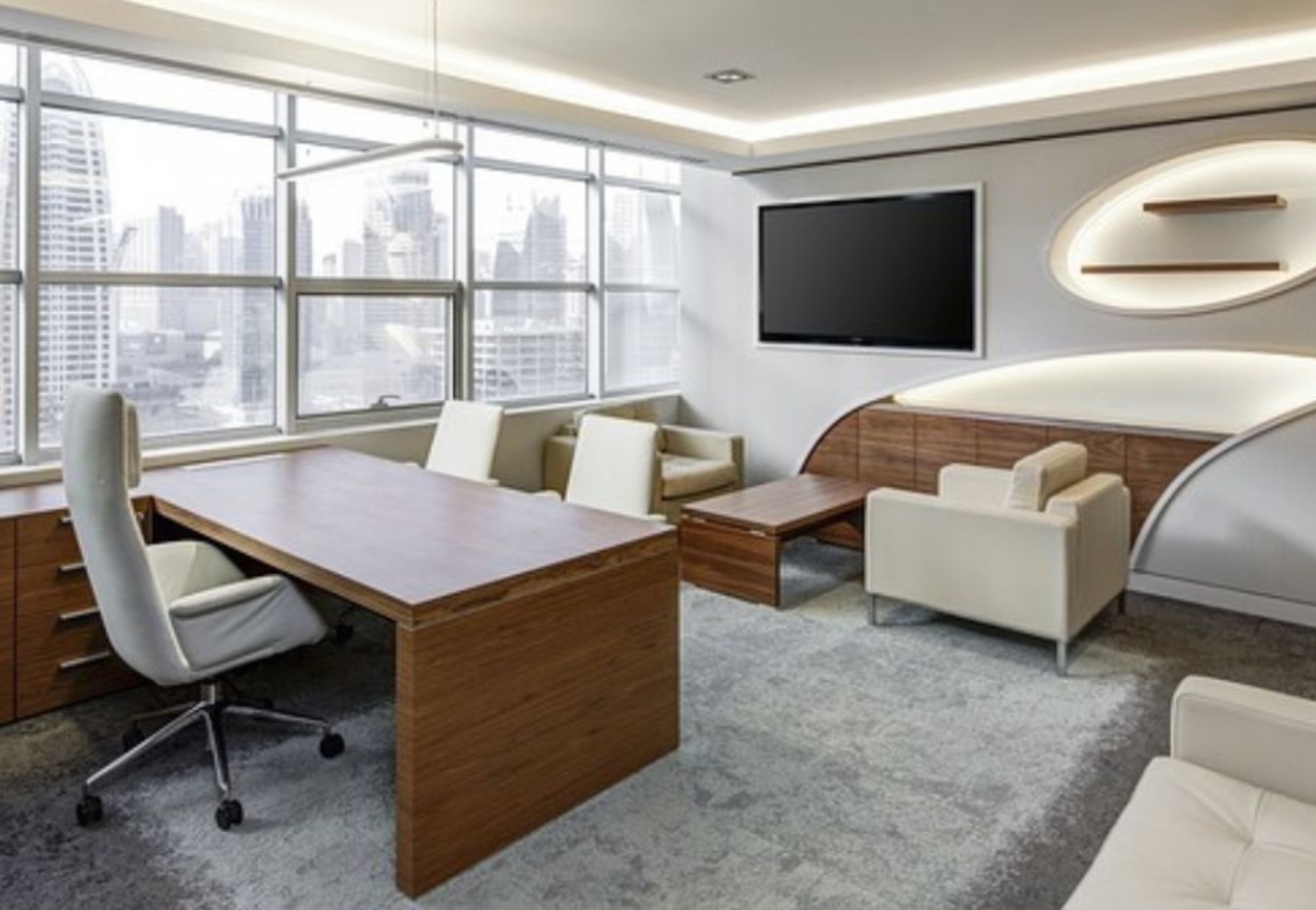 Luxury furnished office spaces in Hyderabad with modern interiors, ergonomic seating, and a stunning city view – ideal for professionals and businesses.