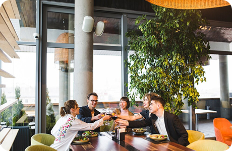 Café with Food Court