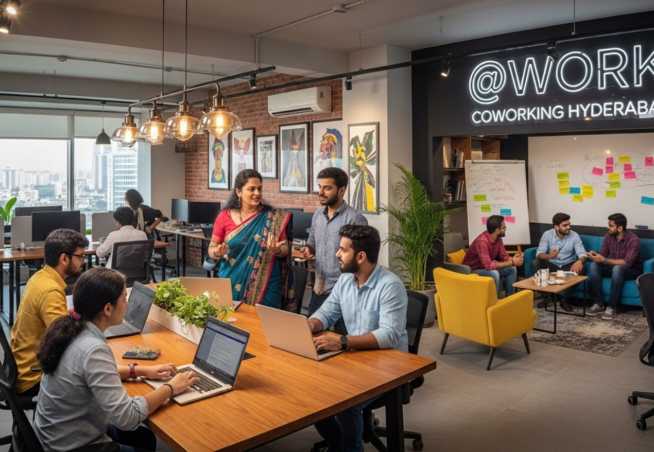 @Work Coworking Hyderabad