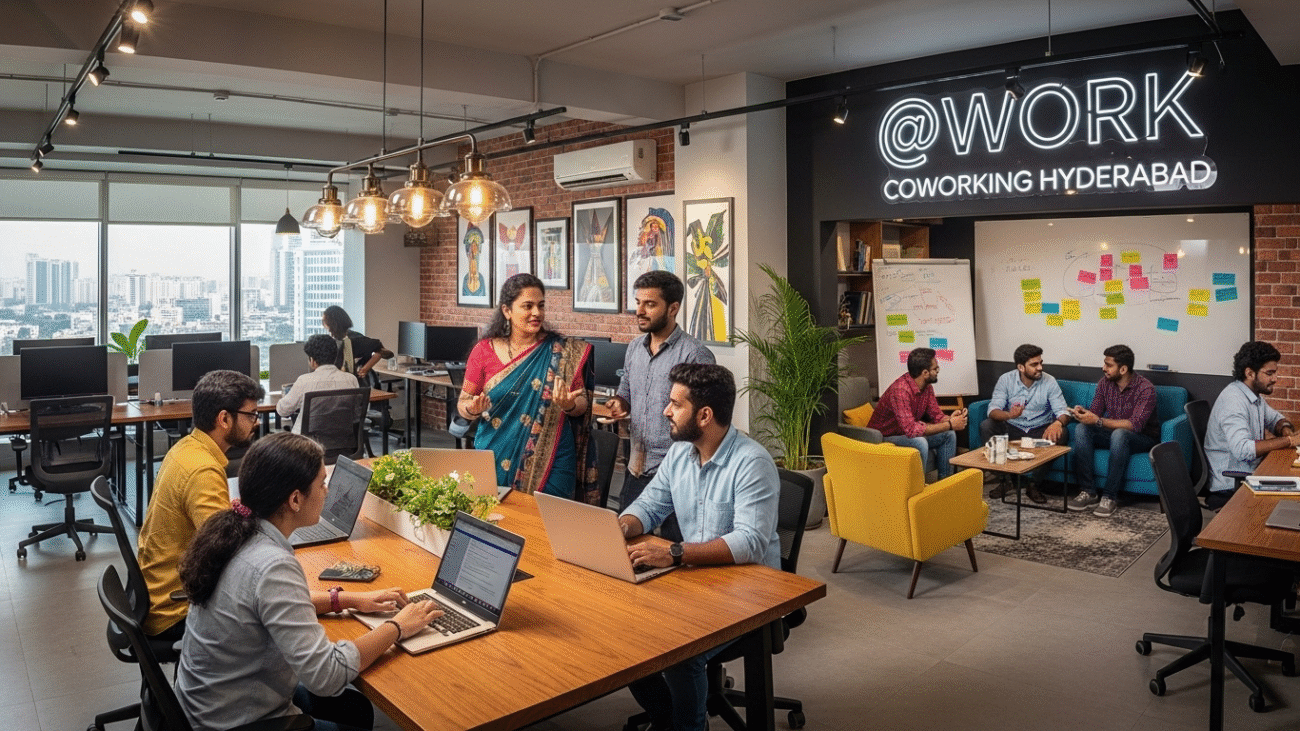 @Work Coworking Hyderabad