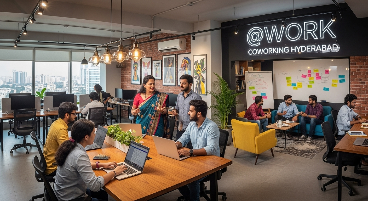 @Work Coworking Hyderabad