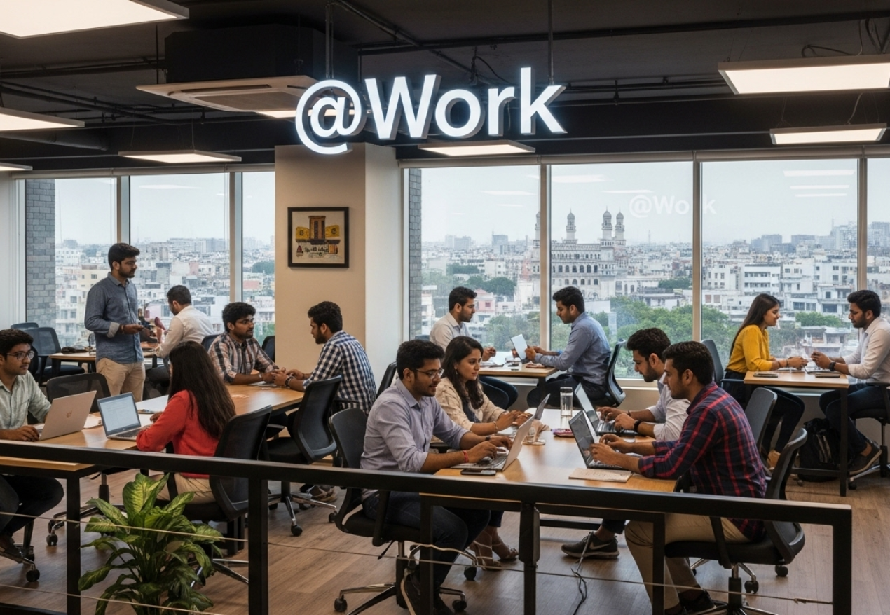 @Work Coworking Space in Hyderabad