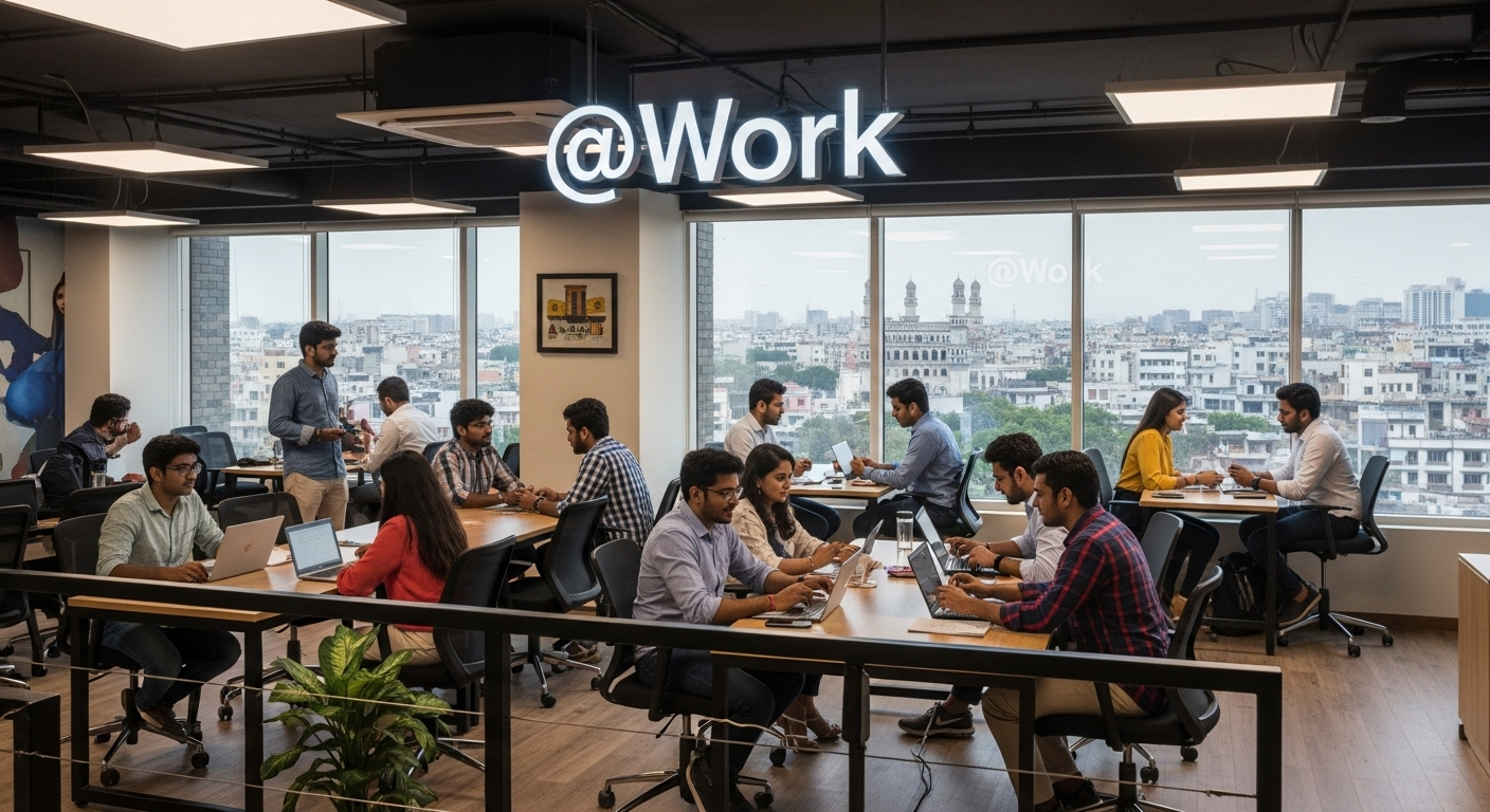 @Work Coworking Space in Hyderabad