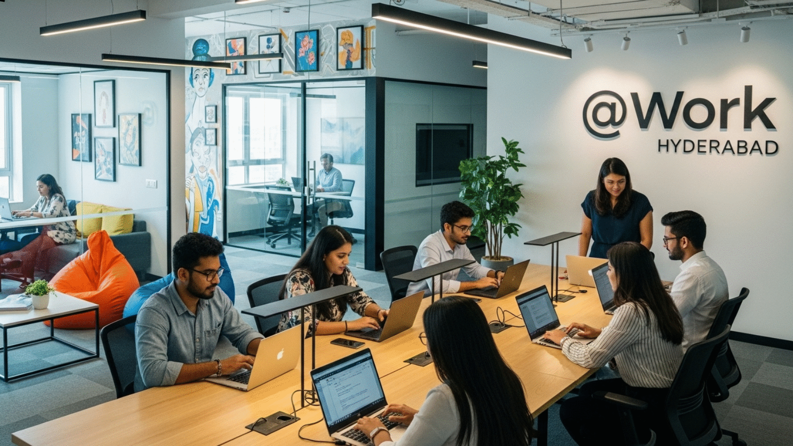 @Work Different from Other Coworking Brands in Hyderabad