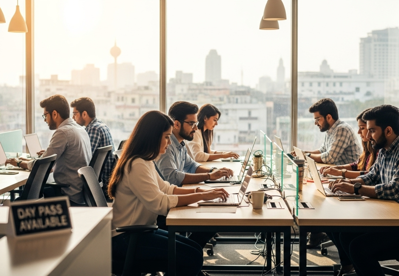 Day Pass Coworking in Hyderabad
