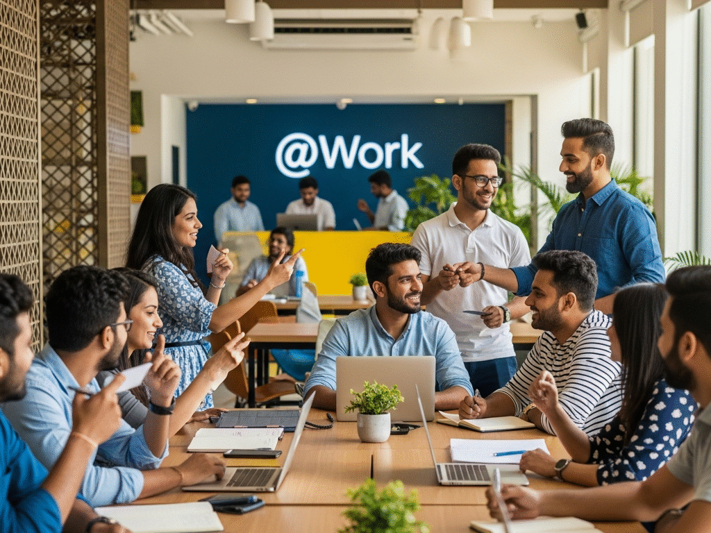 The Community and Professional Network at @Work