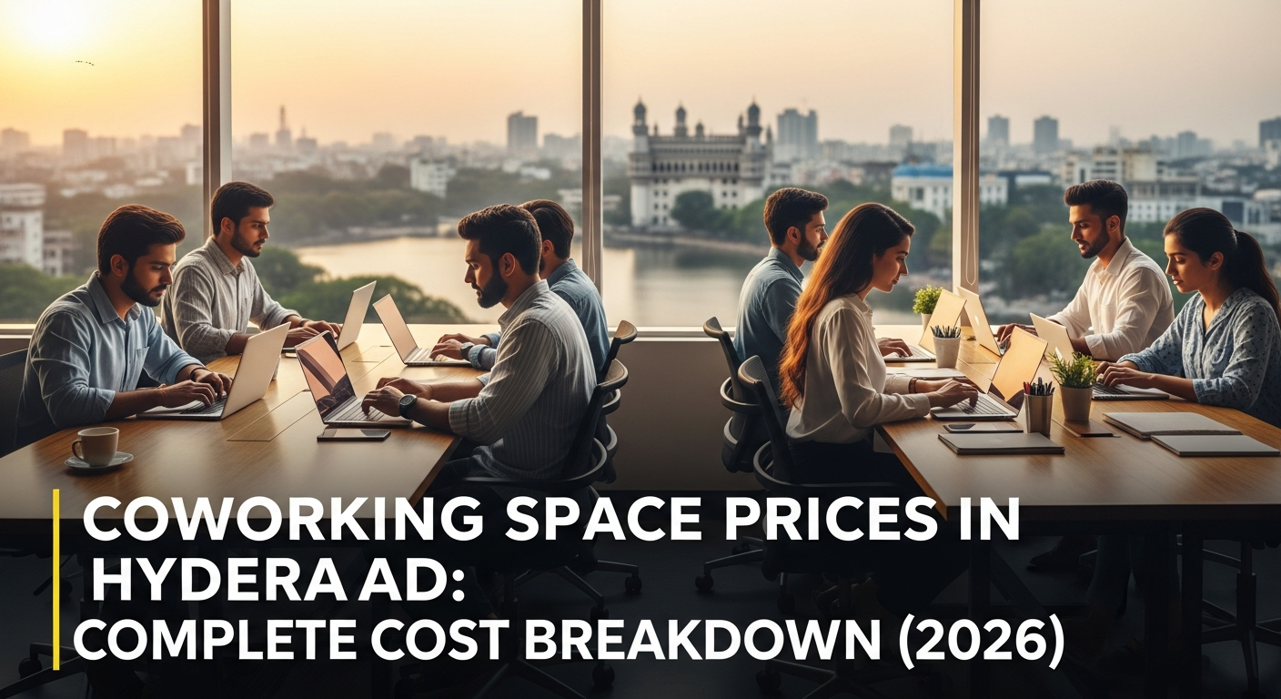 Coworking Space Prices in Hyderabad: Complete Cost Breakdown (2026)