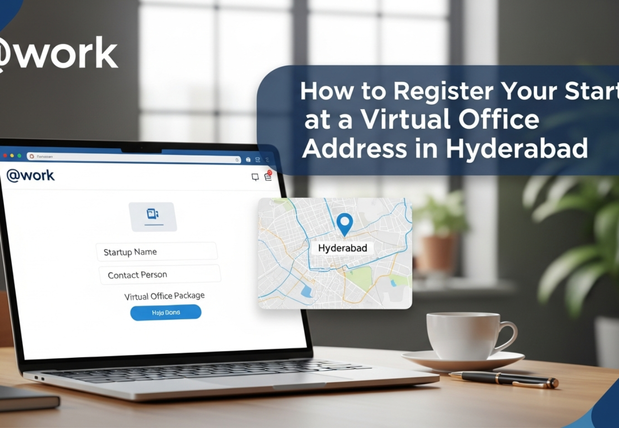 Register Startup at Virtual Office Hyderabad