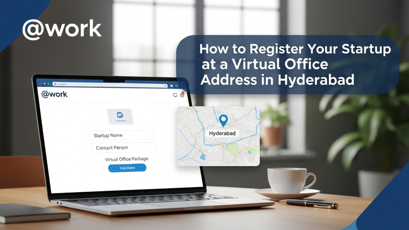 Register Startup at Virtual Office Hyderabad