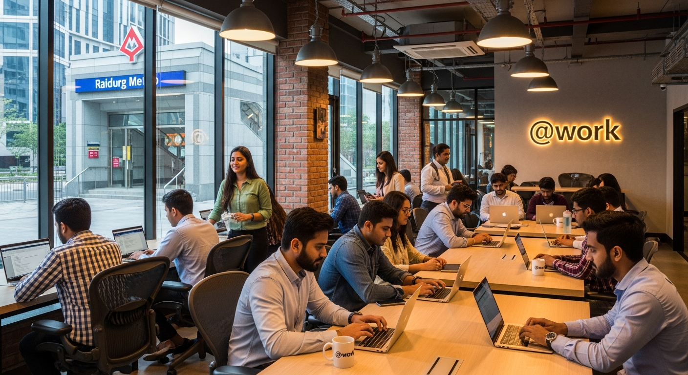 Coworking Space Near Raidurg Metro