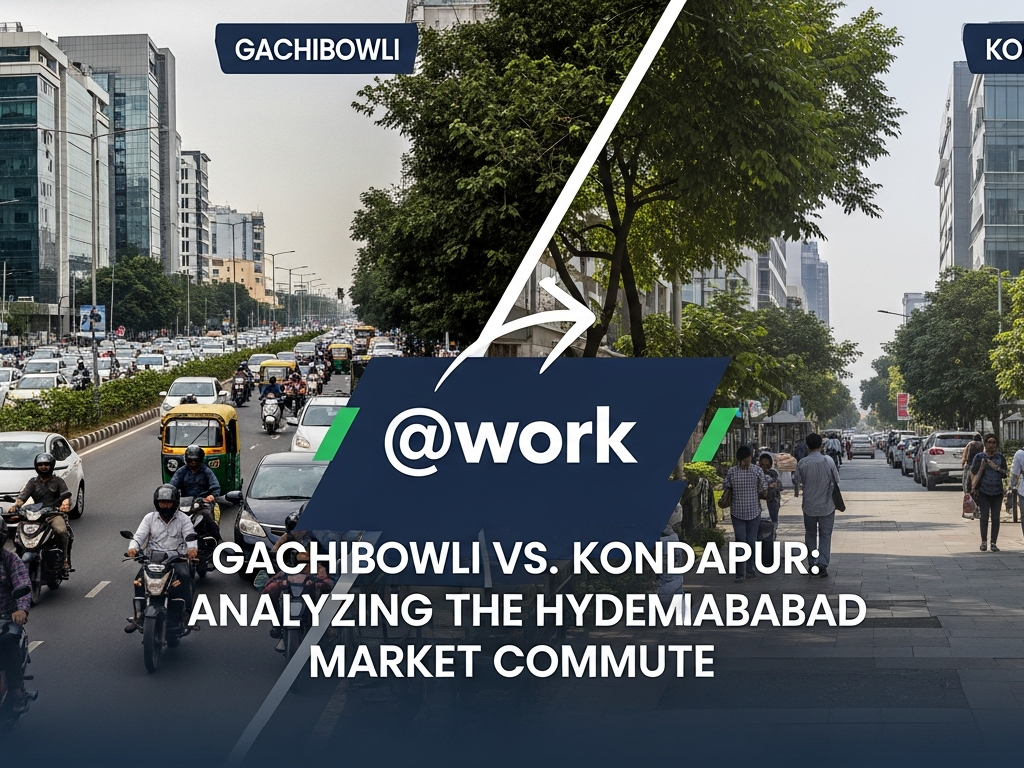 Gachibowli vs. Kondapur: Analyzing the Hyderabad Office Market Commute