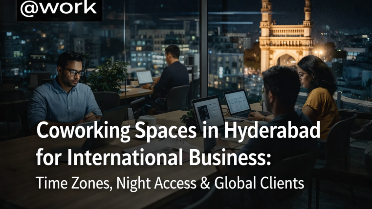 Coworking Spaces in Hyderabad for International Business
