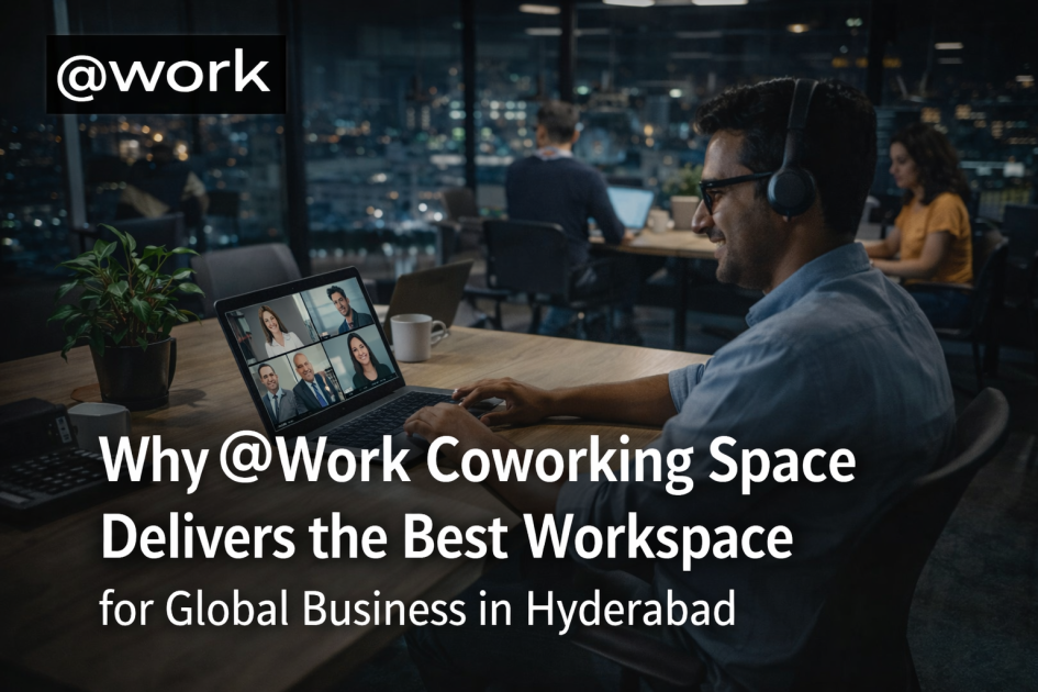 Why @Work Coworking Space Delivers the Best Workspace for Global Business in Hyderabad