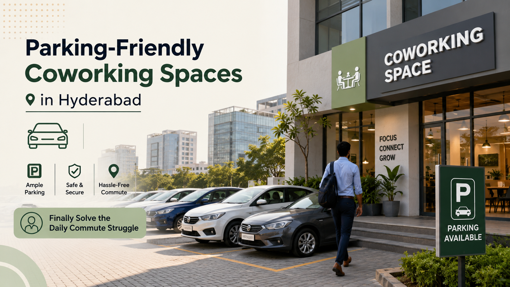 Parking-Friendly Coworking Spaces in Hyderabad