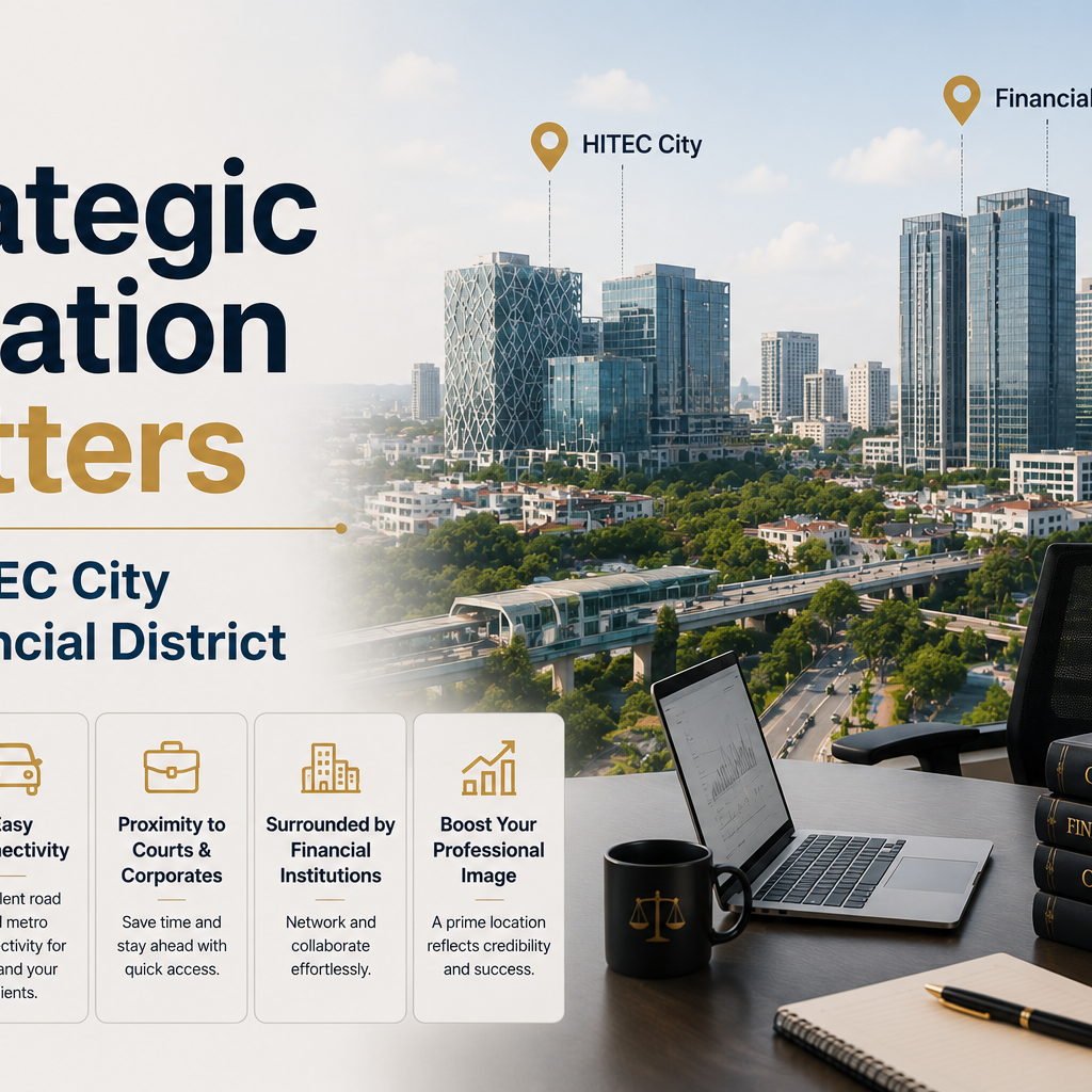 Why Strategic Location Matters Near HITEC City and Financial District
