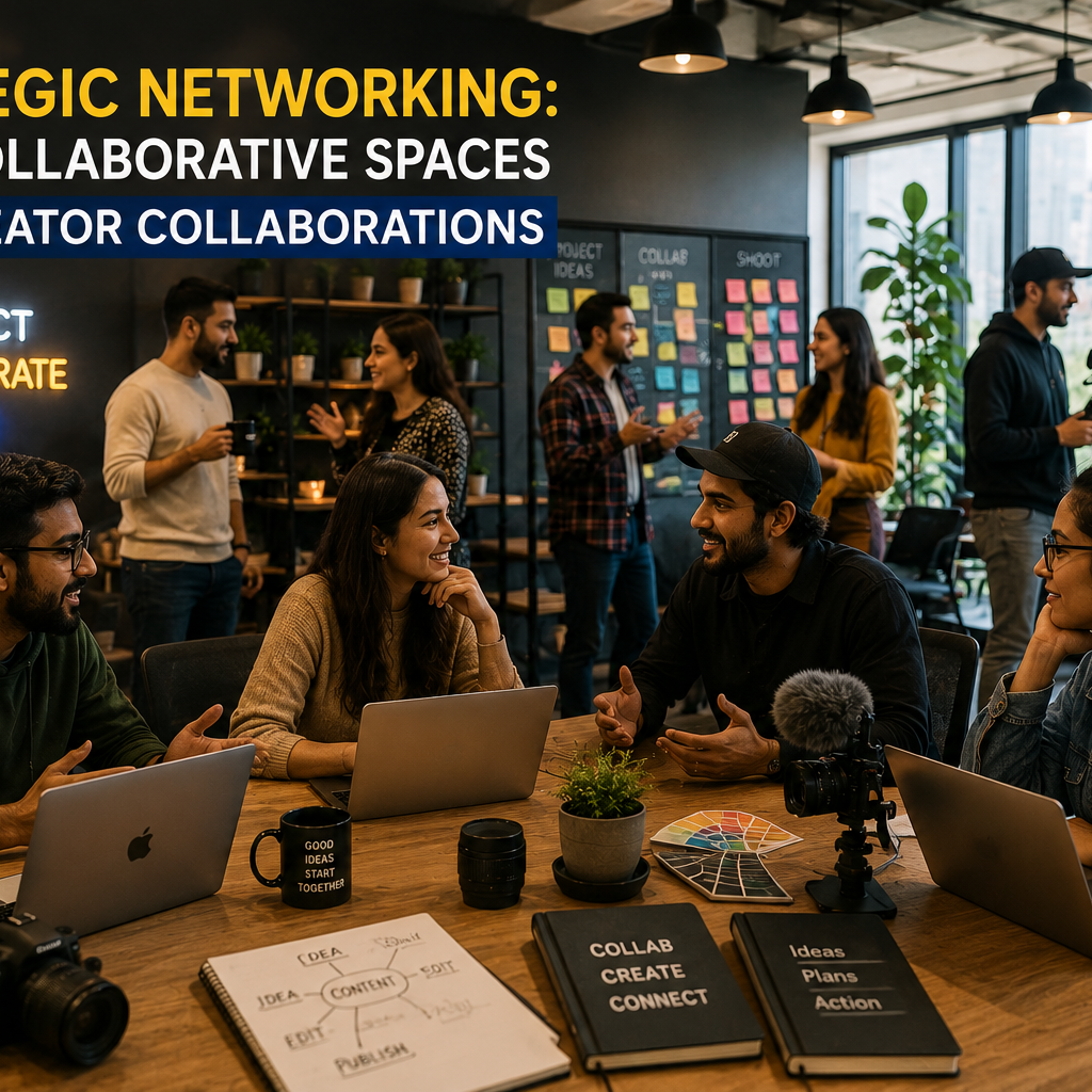 Strategic Networking: How Collaborative Spaces Fuel Creator Collaborations
