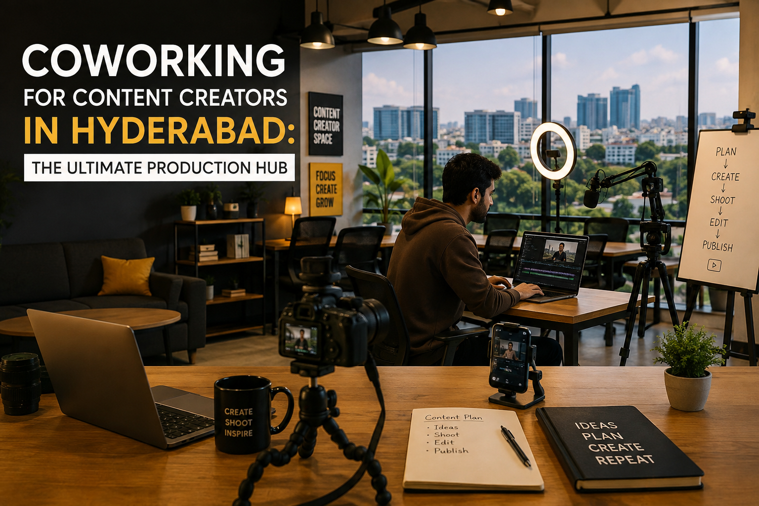 Coworking for Content Creators in Hyderabad