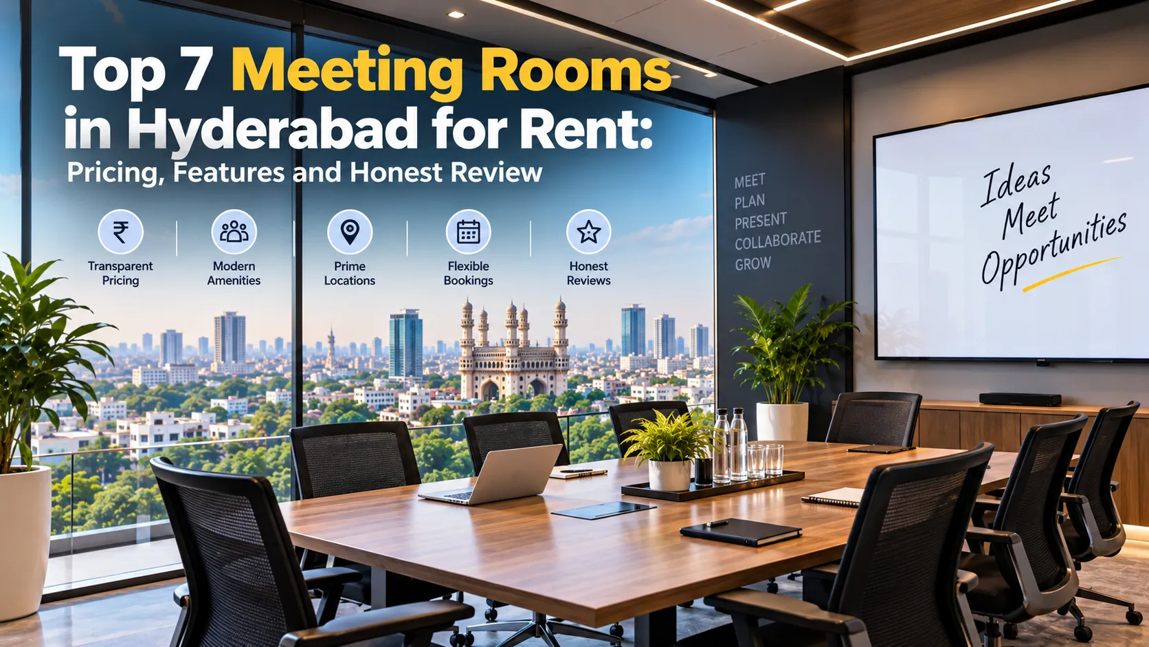 Top 7 Meeting Rooms in Hyderabad for Rent